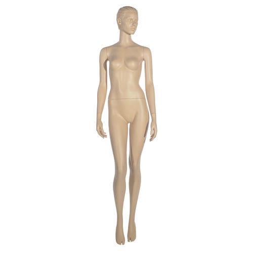 Frau-Schaufensterpuppe - ELLE13U - Cofrad Mannequins - abstrakt / beige / für Gewerbegebrauch