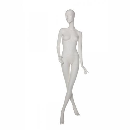 Frau-Schaufensterpuppe - STU11 - Cofrad Mannequins - abstrakt / weiß / für Gewerbegebrauch