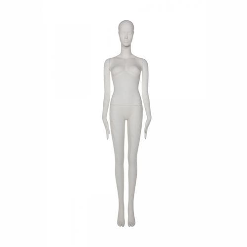 Frau-Schaufensterpuppe - STU2 - Cofrad Mannequins - abstrakt / weiß / für Gewerbegebrauch