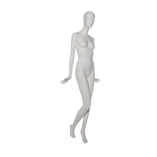 Frau-Schaufensterpuppe - STU7 - Cofrad Mannequins - abstrakt / weiß / für Gewerbegebrauch