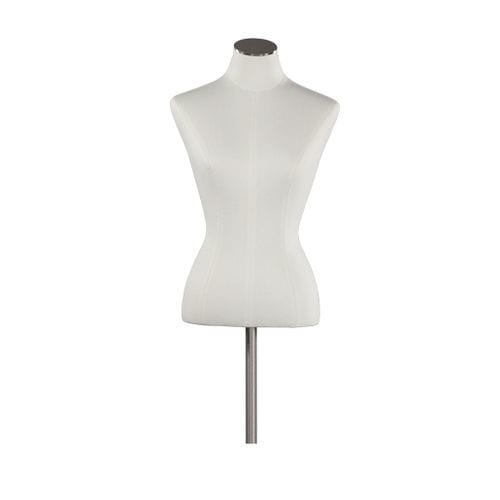 Frau-Büste - CAN1 - Cofrad Mannequins - abstrakt / ohne Kopf / weiß