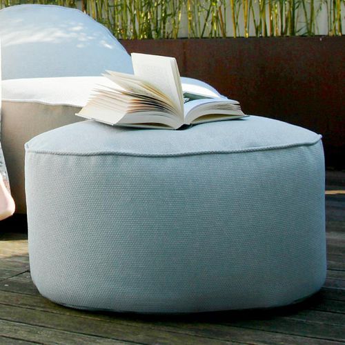 Modernes Sitzkissen - NEST - GART - Stoff / mit abnehmbarem Bezug / für Garten