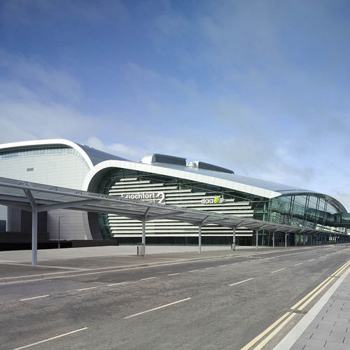 Verkleidungs-Verbundplatte - DUBLIN AIRPORT TERMINAL 2 - ALUCOBOND - für Fassadenverkleidung / für Dach / für Soffitte