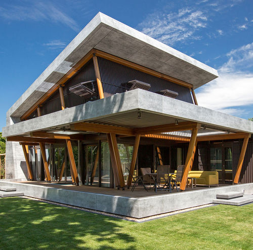 Verkleidungs-Verbundplatte - HOLIDAY HOME - ALUCOBOND - für Fassadenverkleidung / für Dach / zur Außenraumgestaltung