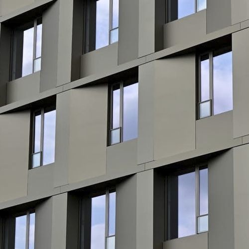 Paneel-Fassadenverkleidung - PREMIUM ANODISED    - ALUCOBOND - Spezial / Kupfer / Aluminium