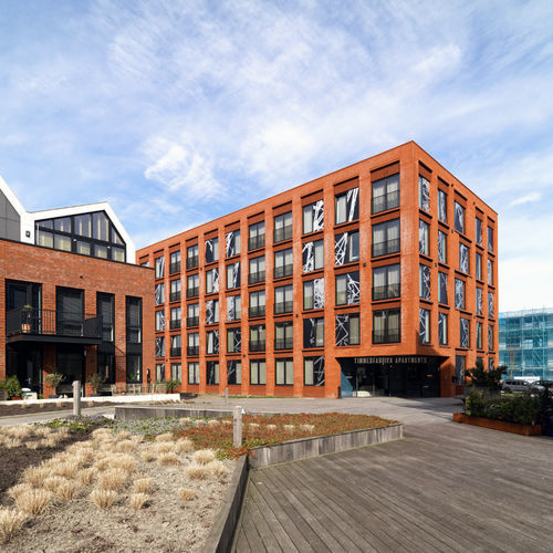 Verbundwerkstoff-Verblendplatte - TIMMERFABRIEK APARTMENTS - ALUCOBOND - Aluminium / für Fassaden / für Wohnhaus