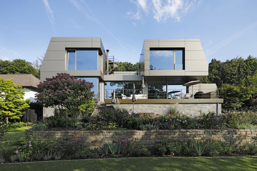 Aluminium-Verblendplatte - VILLA K&Ouml;NIGSTEIN - ALUCOBOND - Verbundwerkstoff / für Fassaden / Außen
