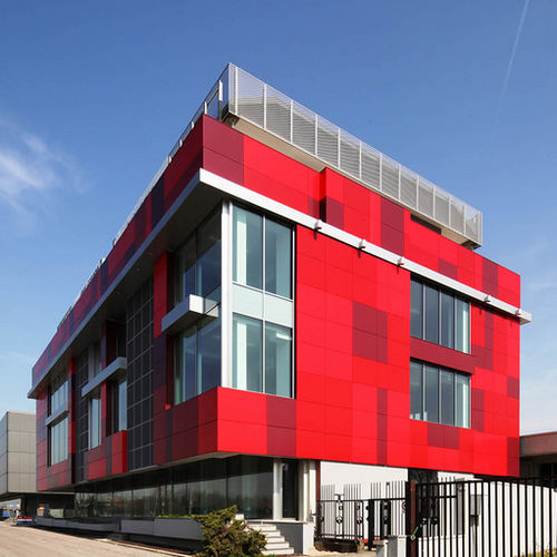 Paneel-Fassadenverkleidung - RETAIL DESIO - ALUCOBOND - Aluminium / Verbundwerkstoff / zum Einrasten