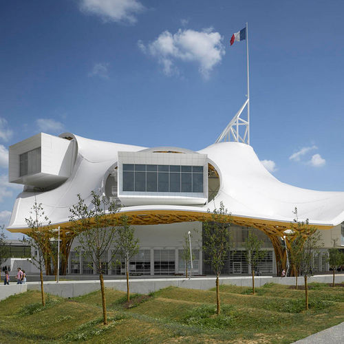 Paneel-Fassadenverkleidung - CENTRE POMPIDOU - ALUCOBOND - Aluminium / Verbundwerkstoff / zum Einrasten