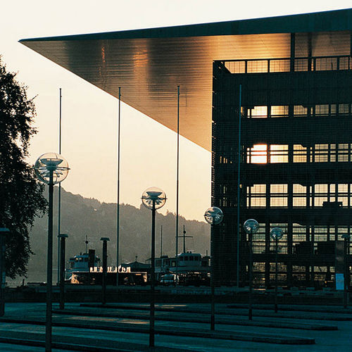 Verkleidungs-Verbundplatte - ART AND CONGRESS HALL LUCERNE - ALUCOBOND - für Dach / für Soffitte / wetterbeständig