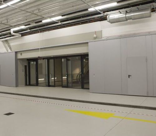 Schiebe-Industrietor - SIDEWAYS - Gutkowski - Metall / automatisch / Sicherheit