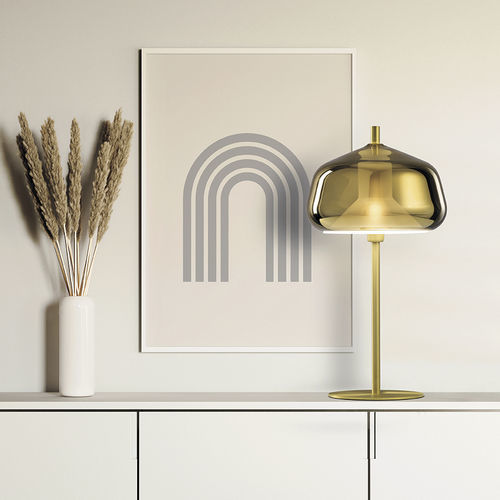 Tischlampe - X-RAY - Miloox - Bronze / Kupfer / Glas