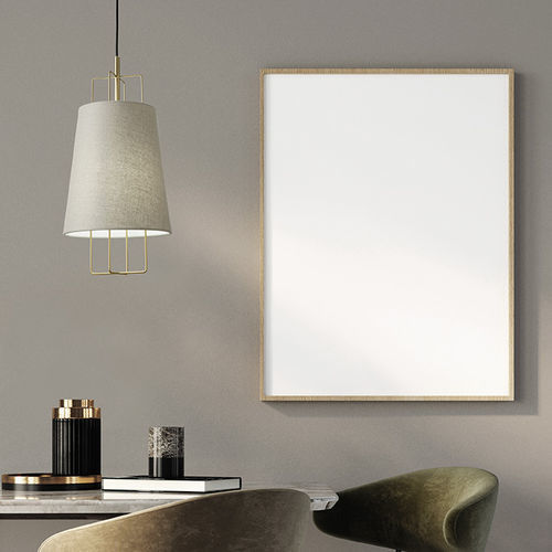 Hängelampe - PYRA - Miloox - Stoff / Stil / mit Kabel