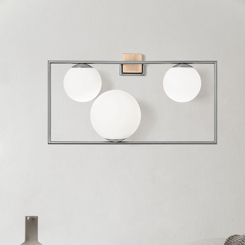 Hängelampe - BUBLE - Miloox - Bronze / Stahl / Opal