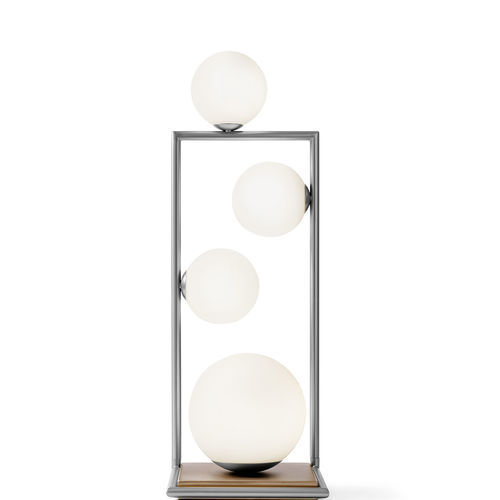 Tischlampe - BUBLE - Miloox - Bronze / Stahl / Opal