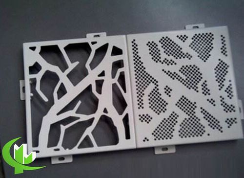 Paneel-Fassadenverkleidung - MCT-004 - M-City Aluminum Co., Ltd. - Aluminium / perforiert / Metalloptik