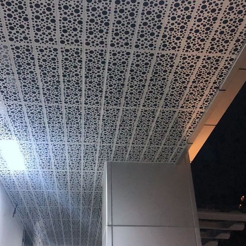 Perforiertes Metallblech - MCT-C004 - M-City Aluminum Co., Ltd. - Aluminium / für abgehängte Decken / Spezial