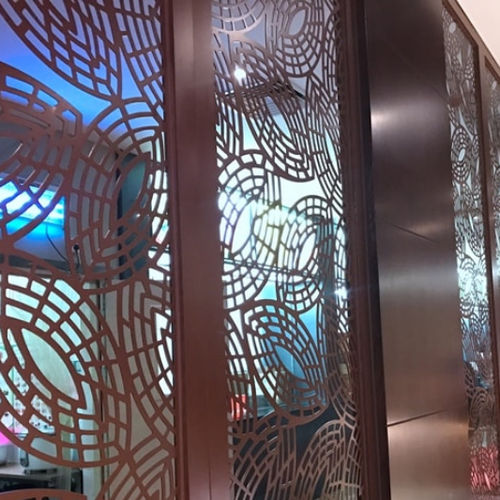 Perforiertes Metallblech - MCT-004 - M-City Aluminum Co., Ltd. - Dekor / Aluminium / für Innenausbau