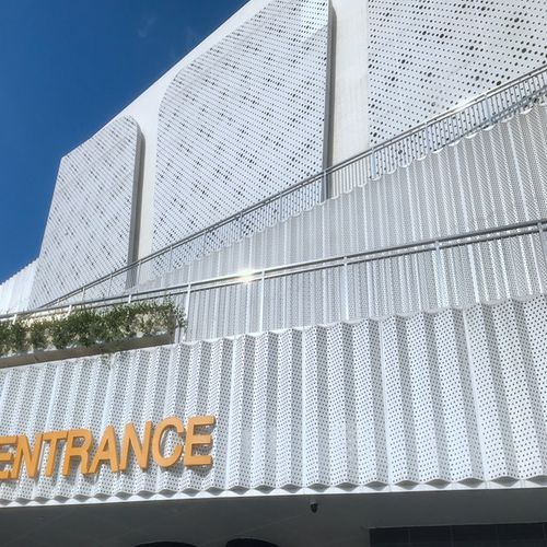 Perforiertes Metallblech - MCT-N01 - M-City Aluminum Co., Ltd. - profiliert / Aluminium / für Fassadenverkleidung
