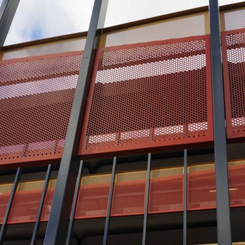 Sichtschutz-Paneel - MCT-N01 - M-City Aluminum Co., Ltd. - für Bauanwendungen / für Fassadenverkleidung / Aluminium