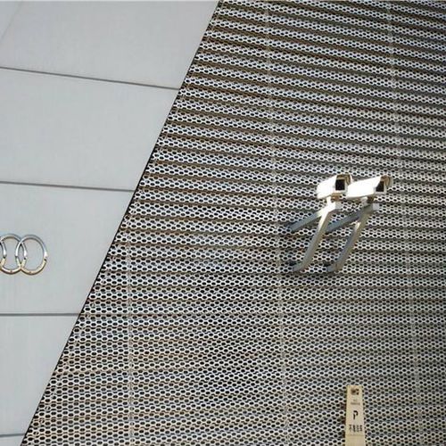 Verkleidungspaneel - MCT-004 - M-City Aluminum Co., Ltd. - für Fassadenverkleidung / Aluminium / perforiert