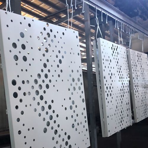 Perforiertes Metallblech - MCT-P01 - M-City Aluminum Co., Ltd. - Aluminium / für Fassaden / für Wand