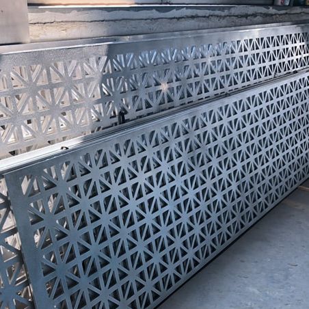 Moderner Paravent - MCT-004 - M-City Aluminum Co., Ltd. - Aluminium / für öffentliche Einrichtungen / für Außenbereich
