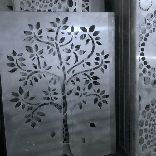 Sichtschutz-Paneel - ARTISTIC TREE - M-City Aluminum Co., Ltd. - für Innenausbau / wandmontiert / Aluminium