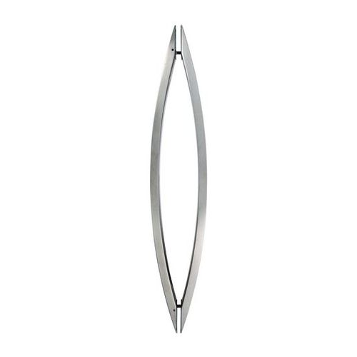 Stoßgriff für Glastür - TCBM-ARCO-Q C.C 600 - CBM /Group Blamar - polierter Edelstahl / modern / für Privatgebrauch