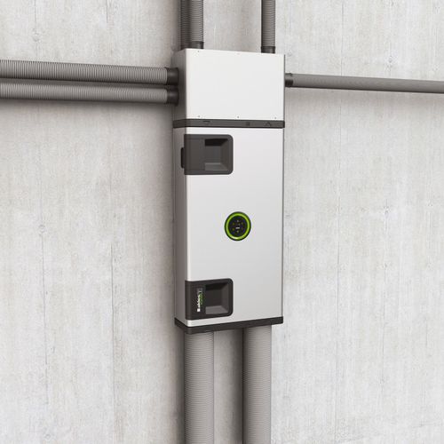 Zentrales Lüftungsgerät - INSPIRAIR® HOME SC - ALDES - doppelflutig / Wohnbereich / für Haus