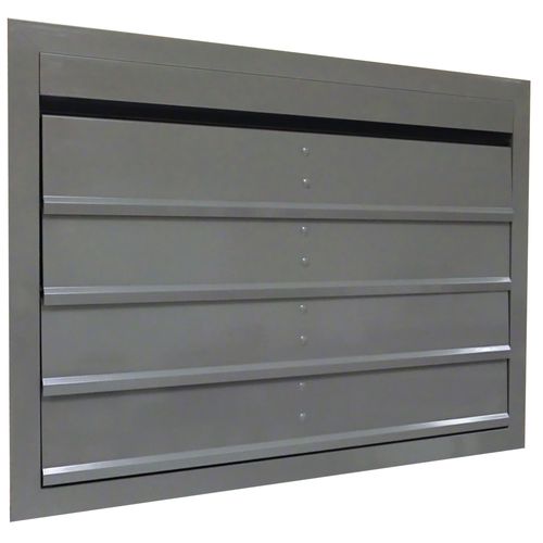 Polystyrol-Lüftungsgitter - OXYTONE LAMES  - ALDES - Aluminium / rechteckig / für Zuluft und Abluft