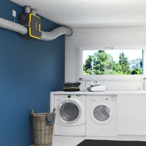Zentrales Lüftungsgerät - EASYHOME® AUTO - ALDES - Wohnbereich / für Küchen / für Bad