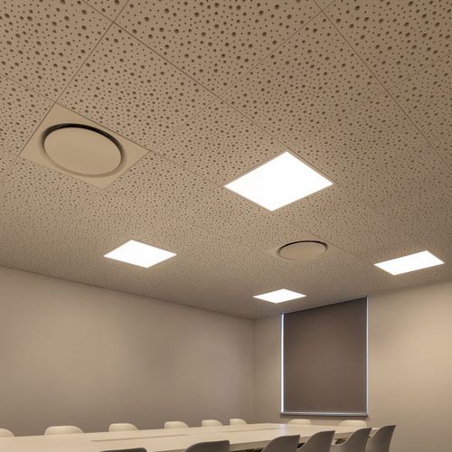 Deckenmontierter Luftdiffusor - CONCEALED - ALDES - quadratisch