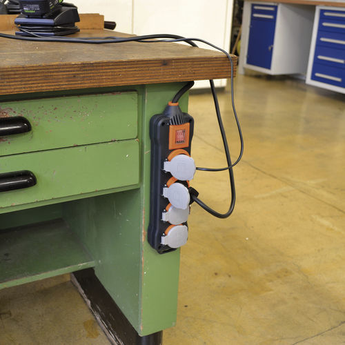 Elektrische Verlängerungsleitung / 4-fach - 9151480100 - Brennenstuhl