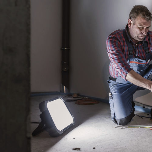 IP65-Scheinwerfer - DINORA 5050 - Brennenstuhl - LED / für Baustellen / für Außenbereich
