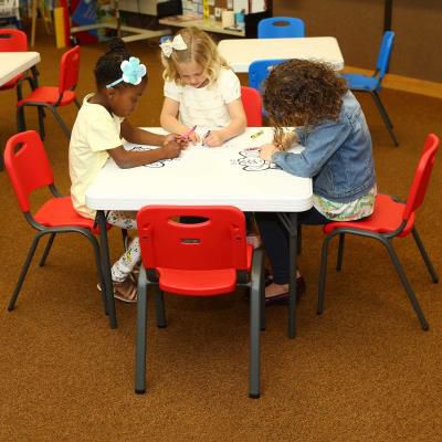 Moderner Stuhl - 80532G - Lifetime - aus HDPE / Objektmöbel / für den