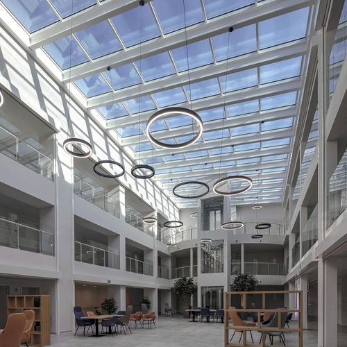 Glaslichtkuppel - Avondzon - Forzon - für Schrägdach / transparent / Dekor