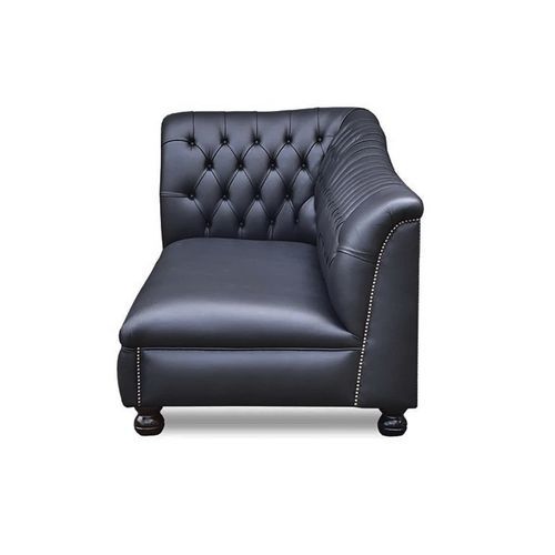 Chesterfield-Liege - QUEEN - Harleq - Leder / Buche / 1 Platz