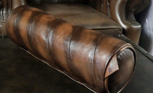 Kissen für Sofas - Harleq - zylinderförmig / Streifenmuster / für Privatgebrauch