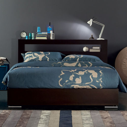 Doppelbett - VANTO  - OGGIONI - modern / Kopfteil / Bettkasten