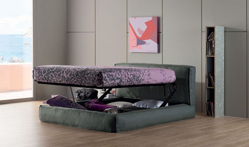 Doppelbett - MORBIDUS - OGGIONI - modern / Polster / Kopfteil