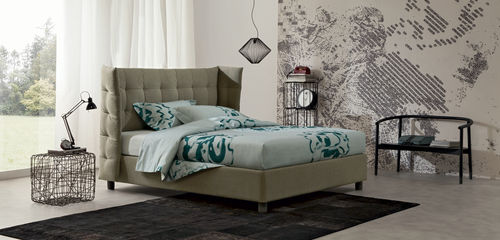 Doppelbett - TASTE - OGGIONI - modern / Polster / Kopfteil
