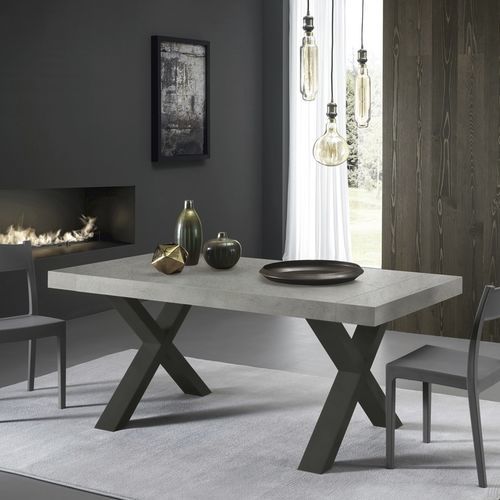 Moderner Tisch - POST - ZAMAGNA ITALIA - Glas / Laminat / Keramik