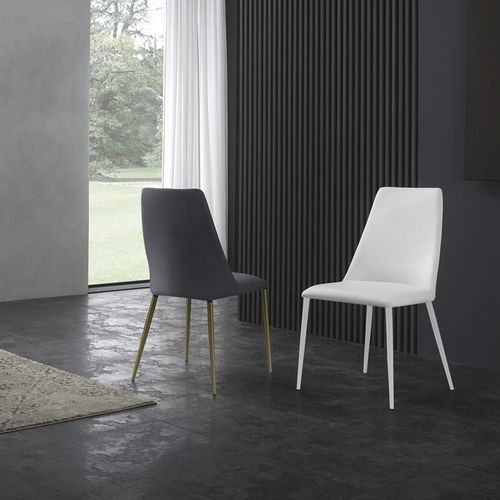 Moderner Stuhl - BRANCH - ZAMAGNA ITALIA - für Außenbereich / Stoff / Samt