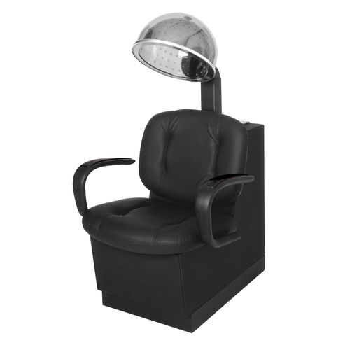 Moderner Friseurstuhl - EL-66 - kaemark - Vinyl / Polster / mit Trockenhaube