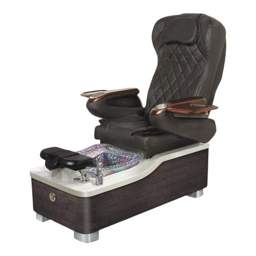 Fusspflegestuhl mit Wellnessbecken / mit Kopfstütze - CHI SPA 2 - kaemark - schwarz