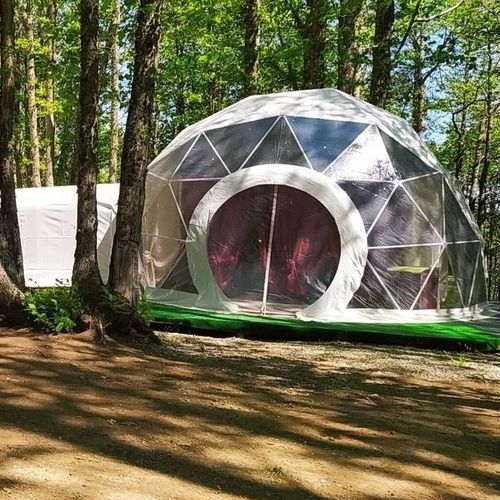 Metallrahmen-Flächentragwerk - GLAMPING  - AmarantoIdea - Kuppel / für Abdeckung / für Wand