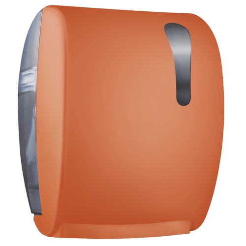 Automatischer Handtrockner - 780 ORANGE - LINEA COLORED - MAR PLAST Group S.p.A. - wandmontiert / ABS-Kunststoff / Hochgeschwindigkeit