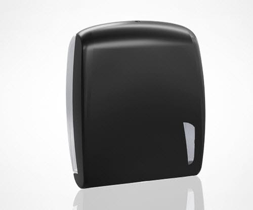 Wandmontierter Handtuchspender - ART. 901 - BLACK - MAR PLAST Group S.p.A. - ABS / für Gewerbegebrauch / für Büro