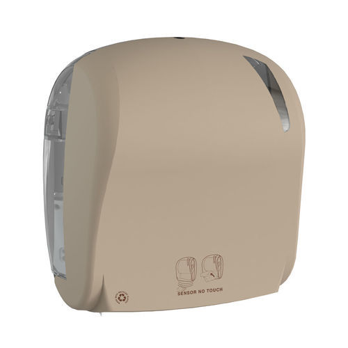 Wandmontierter Handtuchspender - 885 Sand - MAR PLAST Group S.p.A. - Recyclingkunststoff / elektronisch / für Gewerbegebrauch